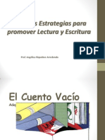 Estrategia Escritura Lectura