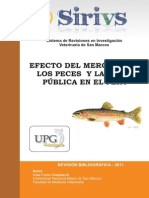 Mercurio en Pescado y Salud Publica