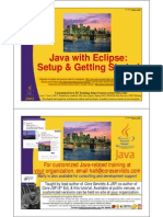 Java With Eclipse: Setup & Getting Started: For Customized Java-Related Training at