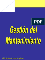 Gestion MANT - Indicadores