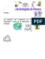 Certifica Do Ecologist A