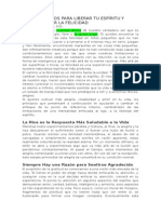 Ocho Secretos para Liberar Tu Espíritu y Encontrar La Felicidad