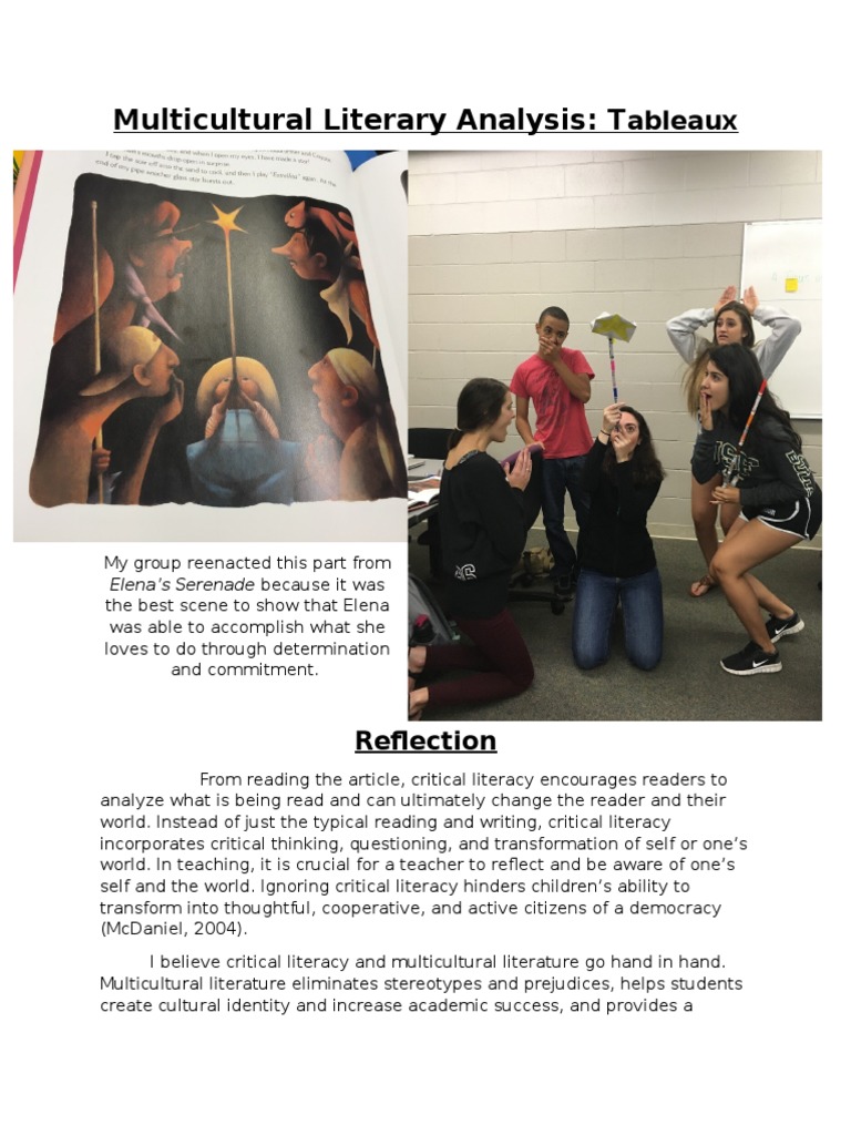 Critical Literacy in Multicultural Literature | PDF