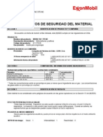 Hoja de Datos de Seguridad Del Material: Nombre Del Producto: MOBILTAC 375 NC