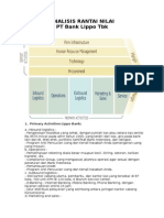 ANALISIS RANTAI NILAI PT BANK LIPPO