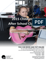 2015 After School Music and Leisure Classes Brochure1