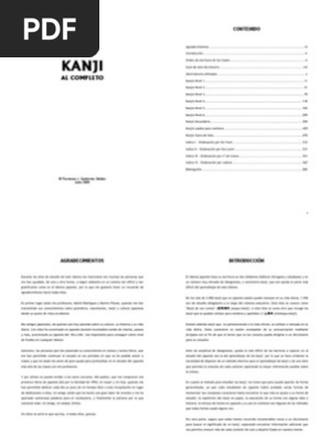 Libro De Japones Kanji Al Completo Kanji Caracteres Chinos