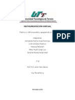 Instrumentación Virtual: Práctica 1. HMI Encendido y Apagado de Un Foco