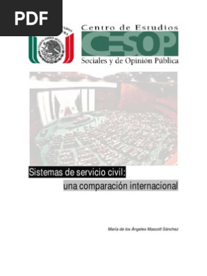 Sistemas De Servicio Civil Burocracia Democracia