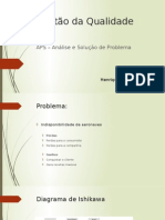 Análise e Solução de Problema