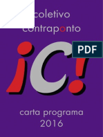 Carta Programa Coletivo Contraponto 2016