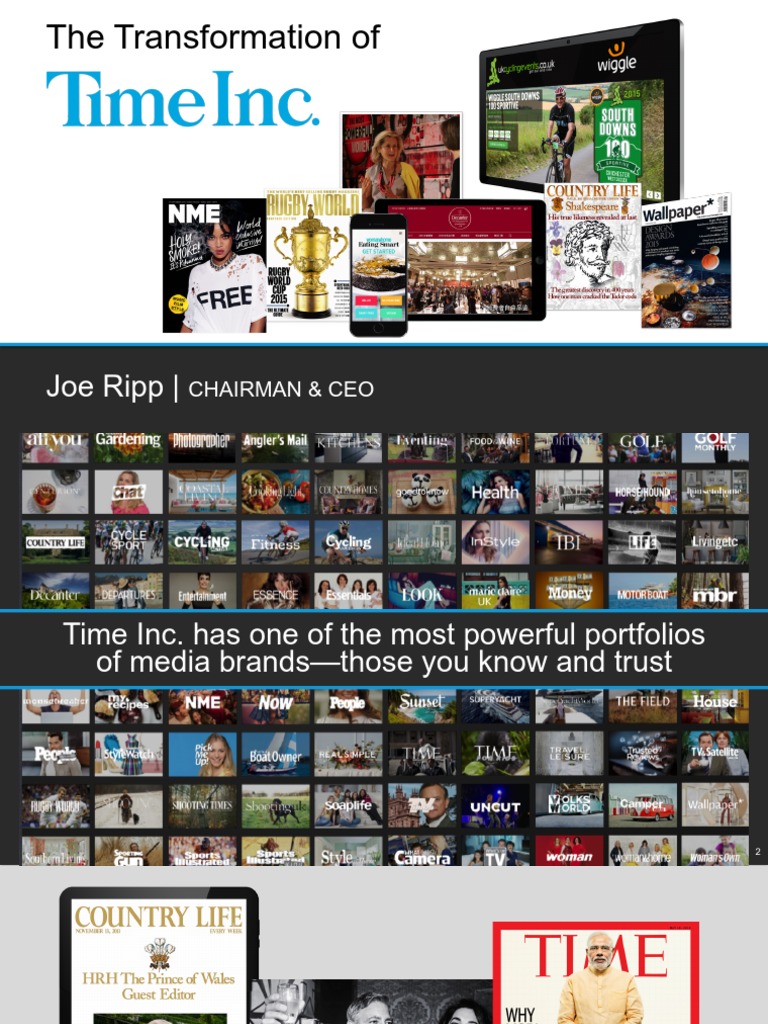 Joe Ripp - : Chairman & Ceo | PDF | Advertising | Strategic Management