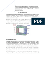 Informe Modelamiento Del Transformador