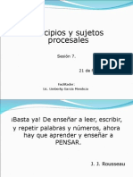 Principios Procesales en El Nuevo Sistema Oral