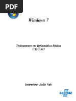 Apostila de Windows 7 Atual 2015 - Sebrae
