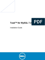 Toad for MySQL Installation Guide 73