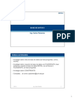 2015-2 Base de Datos II - Semana02 - TE2