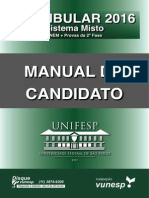 UNIFESP 2016 - Manual Do Candidato-1