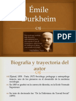 Émile Durkheim 