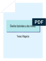 Diseños factoriales