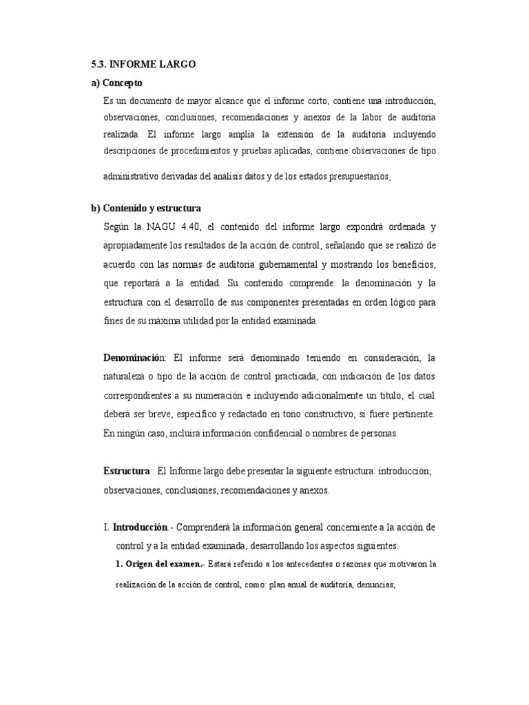 Informe Largo Presupuesto Contralor