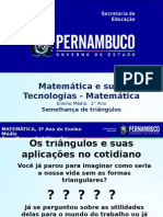 MMatemática 2º Ano Ι Médio-Semelhança de Triângulos