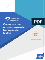 Como Montar Uma Empresa de Tradução de Textos PDF