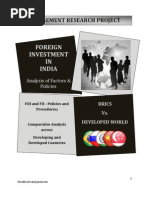 Download Foreign Investment in India - Analysis of Factors and Policies by Shradha Diwan SN28615547 doc pdf