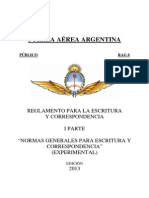 Reglamentacion Para La Escritura y Correspondencia RAG - 6 Ed 2013