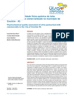 Avaliação Da Qualidade Físico-Química Do Leite Ultra Pasteurizado Comercializado No Município de Erechim - RS