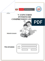 V - Concutrso Interno de Comprensión Lectora y Razonamiento Verbal 2015