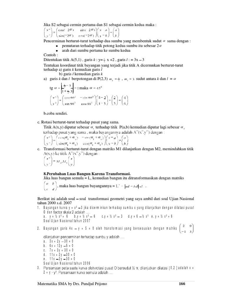 Transformasi Geometri