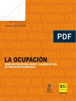 Ocupacion Factor de Inclusion y Calidadvital