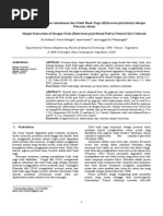 Download Ekstraksi Sederhana Antosianon Dari Kulit Buah Naga Hylocereus Polyrhizus Sebagai Pewarna Alami by Naftali Pali SN286190996 doc pdf