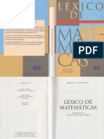 Lexico de Matematicas - Brian Bult, David Hobbs