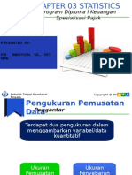 Chapter 03 Statistics