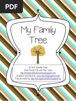 Family Tree Worksheet