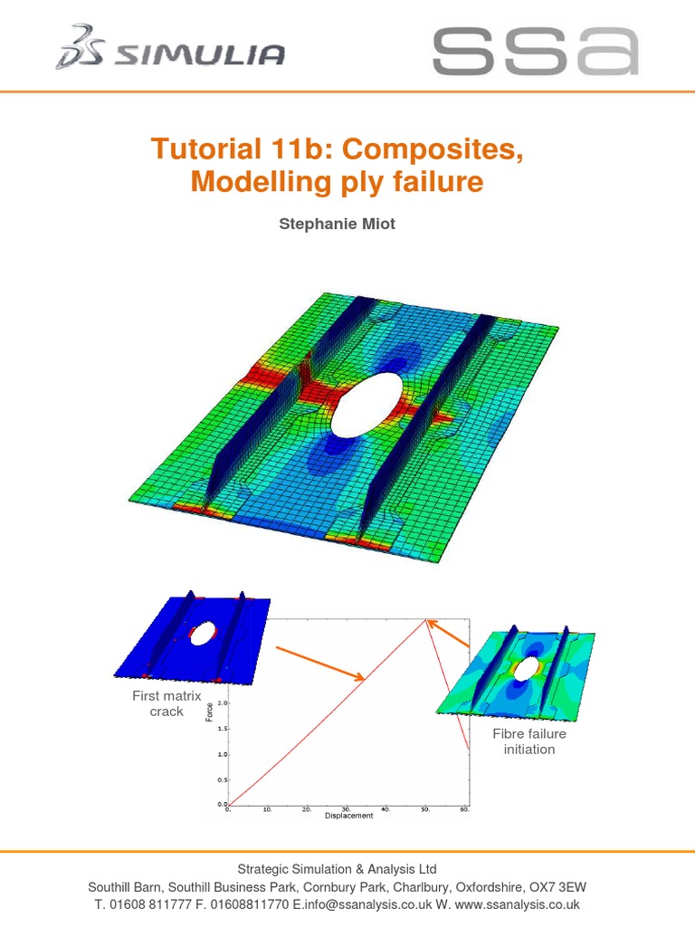 Abaqus Tutorial: Composite Ply Failure | PDF | Double Click | Composite ...