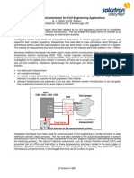 Advanced Instrumentation for Civil Engineering Applications