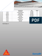 Concrete Deck Inverted Ballasted New Build_Detail Schedule 2013