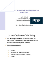 Clase String