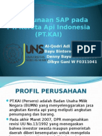 Penggunaan SAP Di PT Kereta Api Indonesia