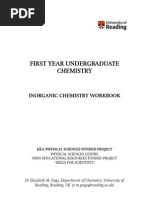 Download First Year Undergraduate Inorganic Chemistry Workbook by Skills for Scientists SN28622308 doc pdf