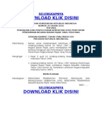 Peraturan Pemerintah Republik Indonesia Nomor 34 Tahun 2010