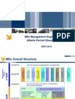 Presentation MSC Management Engineering