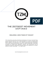 The Zeitgeist Movement Defined PDF Final