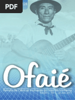 Revista Ofaié - Edição 1 - Vol. 1 - 201301 (Edição de Lançamento)
