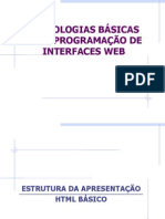 Tecnologias para Programação de Interfaces Web PDF