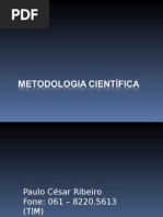 Metodologia Cientifica