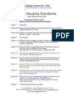 Wp Tank Gauging Measurement Standards Rev. 2007